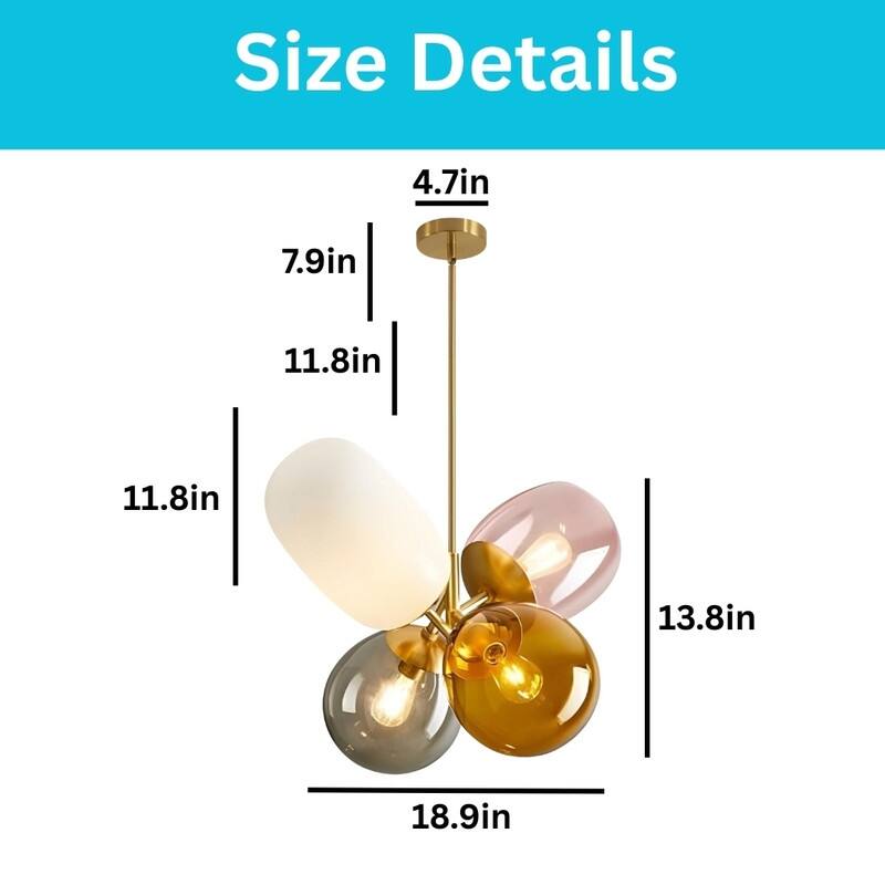 Modern hanging lighting colorful kids room lights metal pendant light