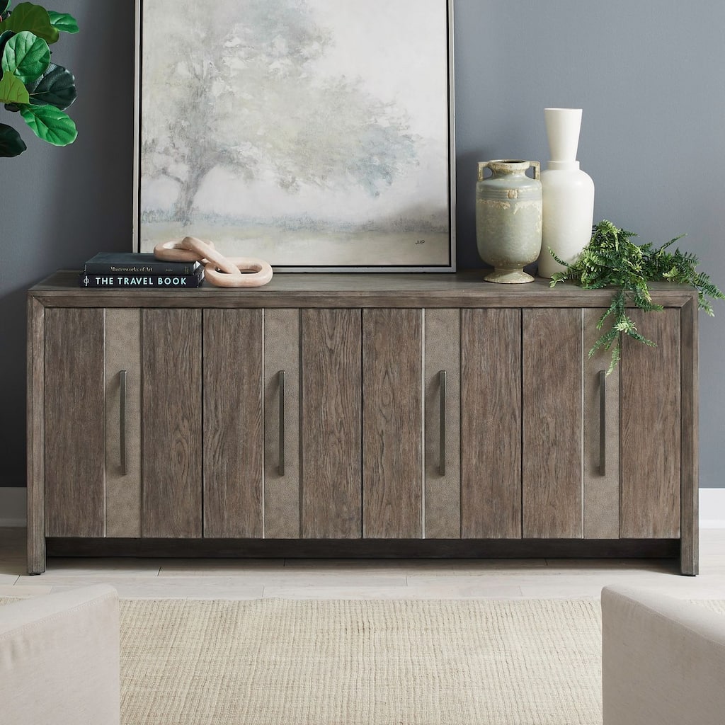 Liberty Furniture Lafayette 4 Door Accent Cabinet - Width 76 "x Depth 18" x Height 32"