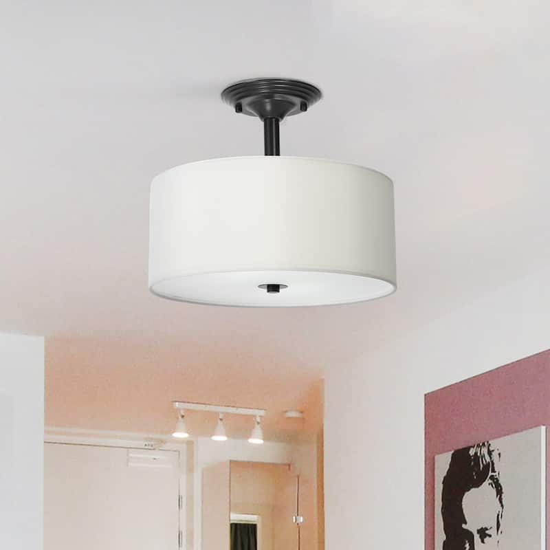 CO-Z 2-light Semi-Flush Mount Ceiling Light