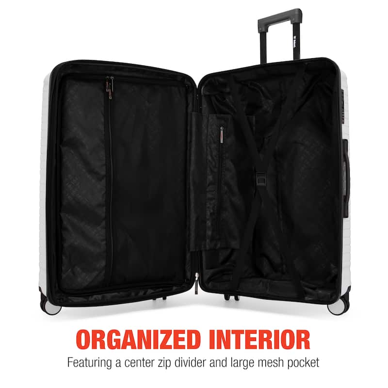 Bobcat Trencher 3-Piece Expandable Hardside Spinner Luggage Set
