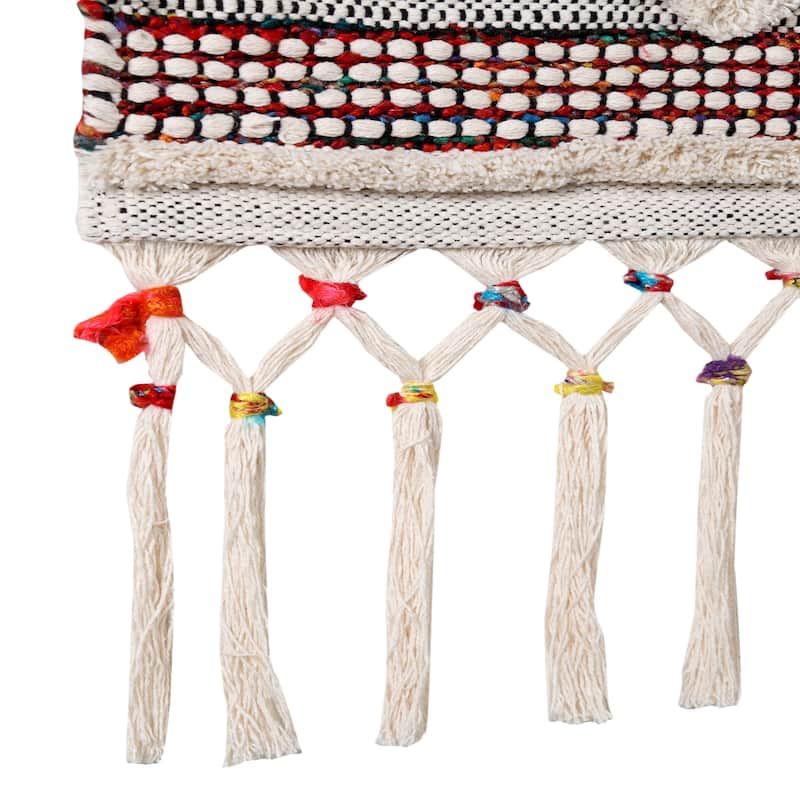 Sevita Boho Chindi Textured Wall Hanging - 19.5" x 36"
