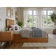 preview thumbnail 43 of 61, AFI Madison Full Size Platform Bed with Footboard & Full Trundle
