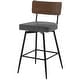 preview thumbnail 94 of 136, 26"/29" Faux Leather Swivel Counter/Bar Stools Set of 2/3
