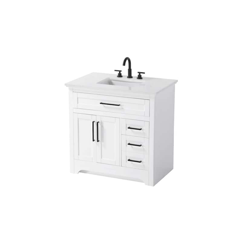 Nathaniel Single Bathroom Vanity (32-42 inch)