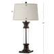 preview thumbnail 26 of 26, JONATHAN Y Stevens 32" Metal/Glass LED Table Lamp, Bronze (Set of 2)