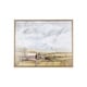 preview thumbnail 15 of 14, Farmland View I (44 x 54) Framed Canvas Art Print