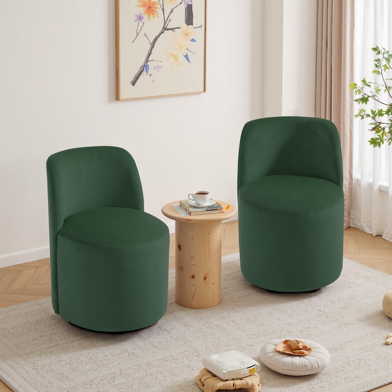 UIXE 2 Set Luxury Upholstered Dining Chairs Dining Room Kitchen Side Chair