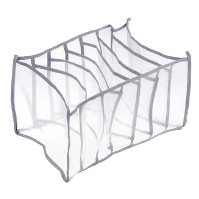 7 Grids Wardrobe Clothes Organizer Jeans Organizer Clothes Storage Box - 36cm x 25cm x 20cm