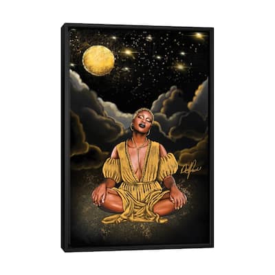 iCanvas "Through Me" by Poetically Illustrated Framed Canvas Print