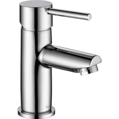Delta Modern 1 GPM Single Hole Bathroom Faucet with Pop-Up Drain