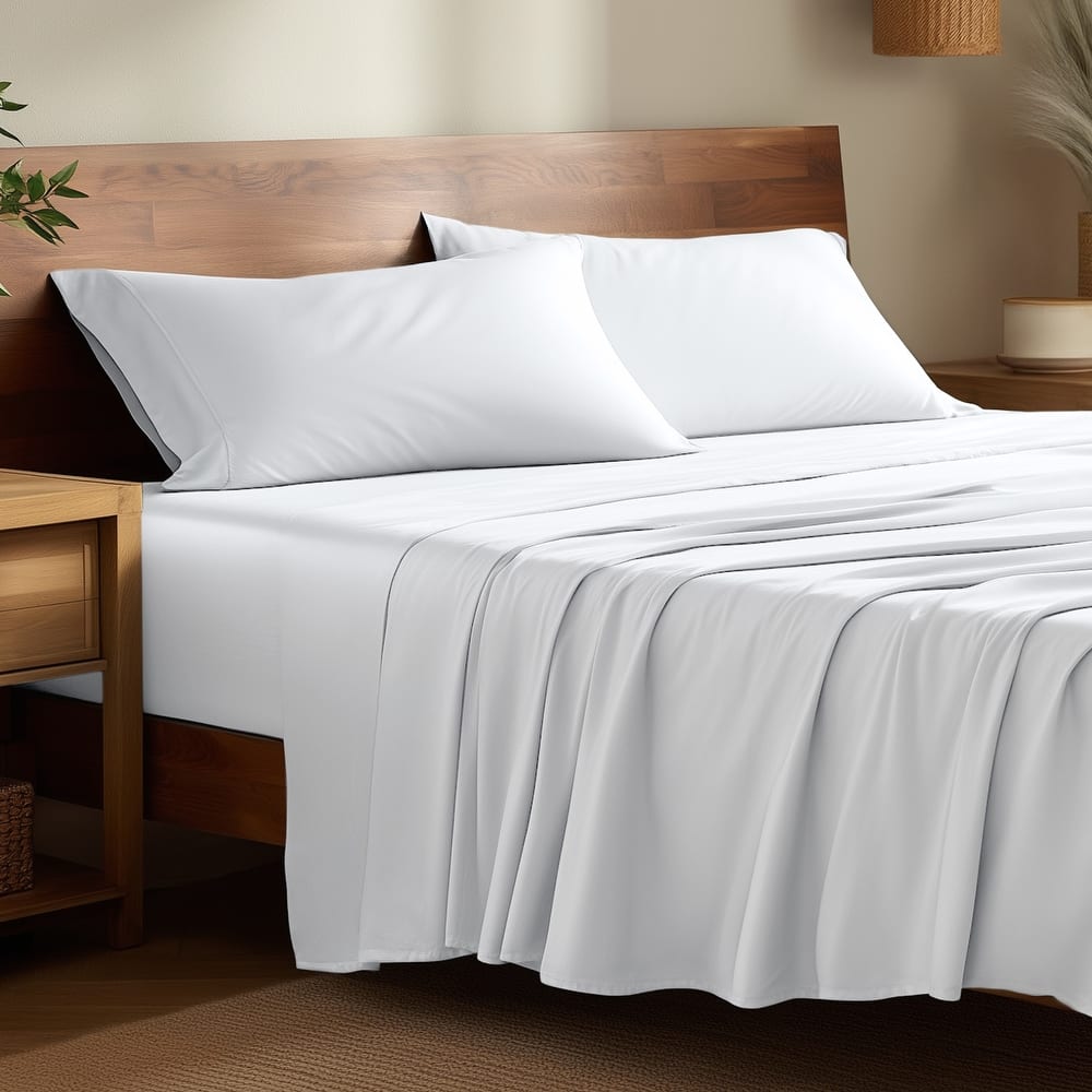 Bare Home Rayon from Bamboo Sheet Set - Deep Pocket - Breathable