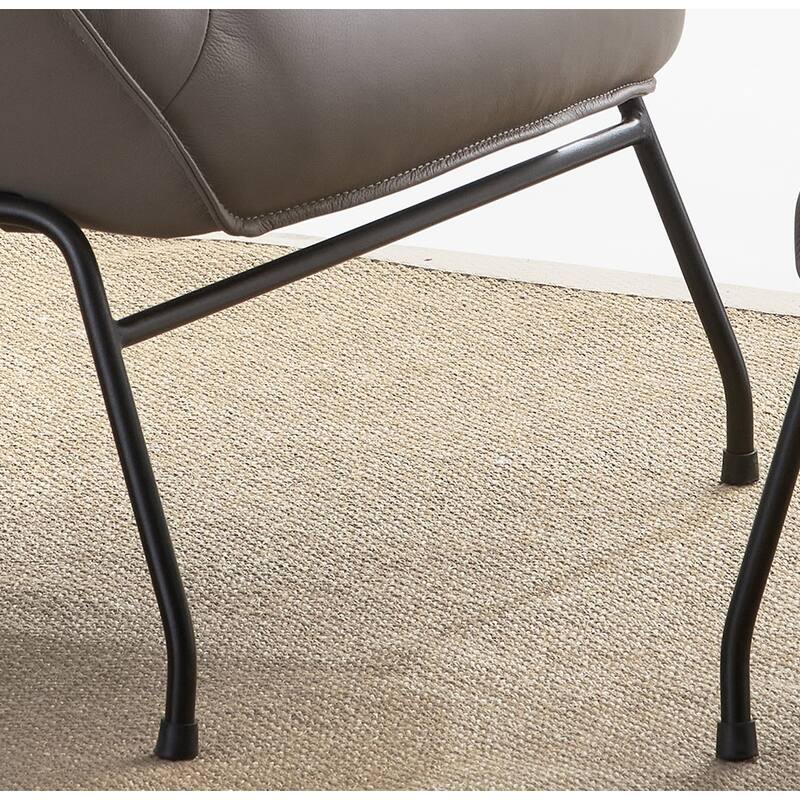 Krispin Accent Chair and Ottoman