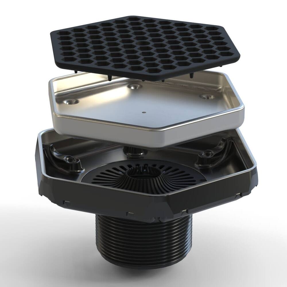 Ebbe America ETHX Hex - Tile-In Hex Drain