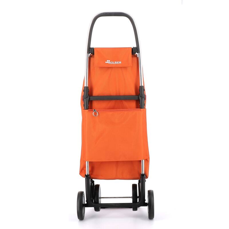 Rolser I-Max MF 4 Wheel Foldable Shopping Trolley - 15.35 in. W x 41.34 in. H x 12.6 in. D