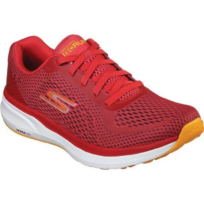 skechers go run 4 mens red