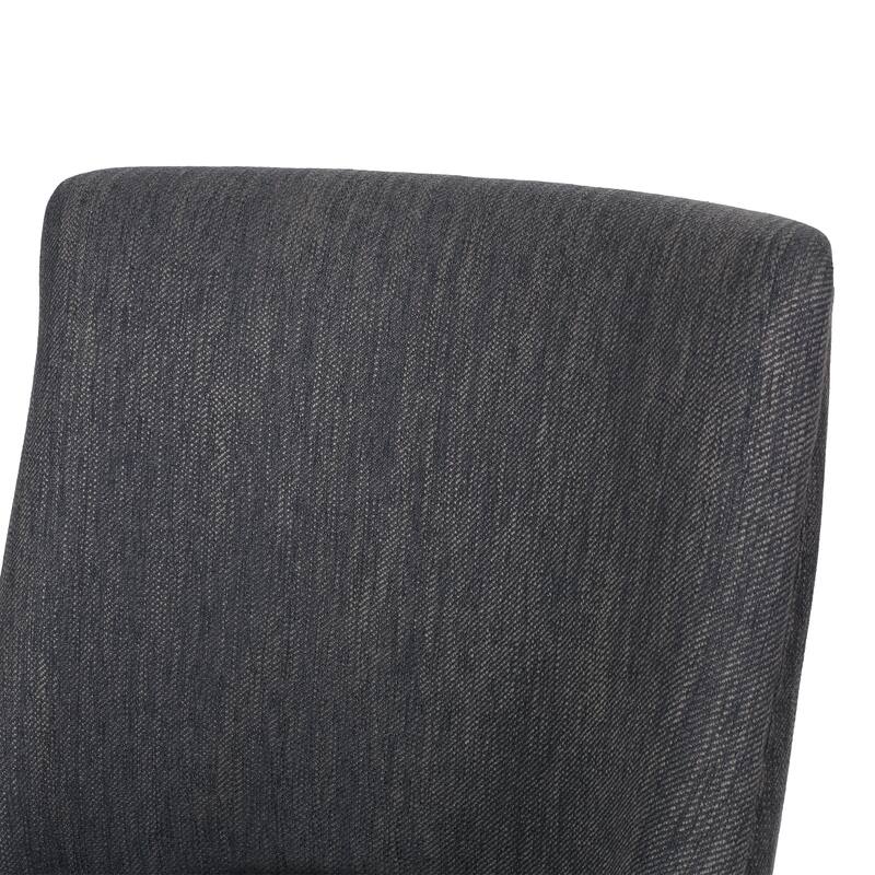 Modern 2 Piece Wooden Upholstered Dining Chair with Cushions and Backrest for Dining Room Kitchen Bedroom Living Room
