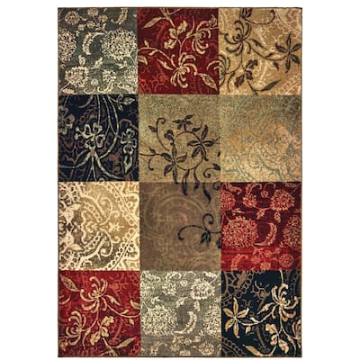 Leeds None Geometric Casual Area Rug