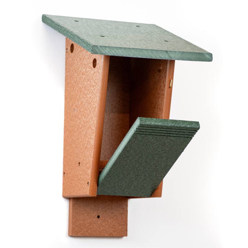 OUTDOOR LEISURE PRODUCTS Model GM22TGC Blue Bird House Made of High Density Poly Resin