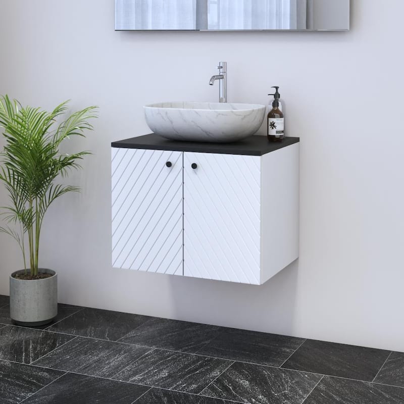 Avela 2D 60 Floating Bathroom Vanity (24" Width)