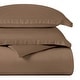 preview thumbnail 2 of 4, Superior Egyptian Cotton 400 Thread Count Solid Duvet Cover Set