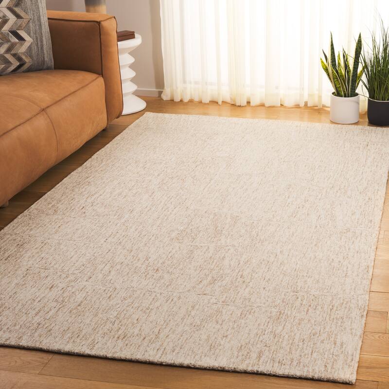 SAFAVIEH Handmade Pine Ruwaydah Modern & Contemporary Wool Rug