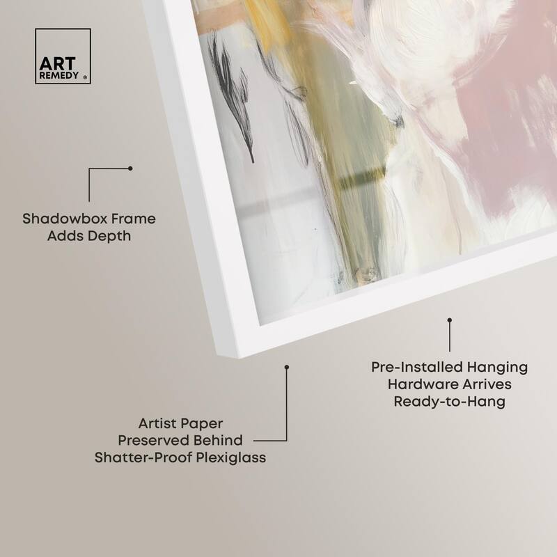 Painterly Energy Shadowbox by Art Remedy