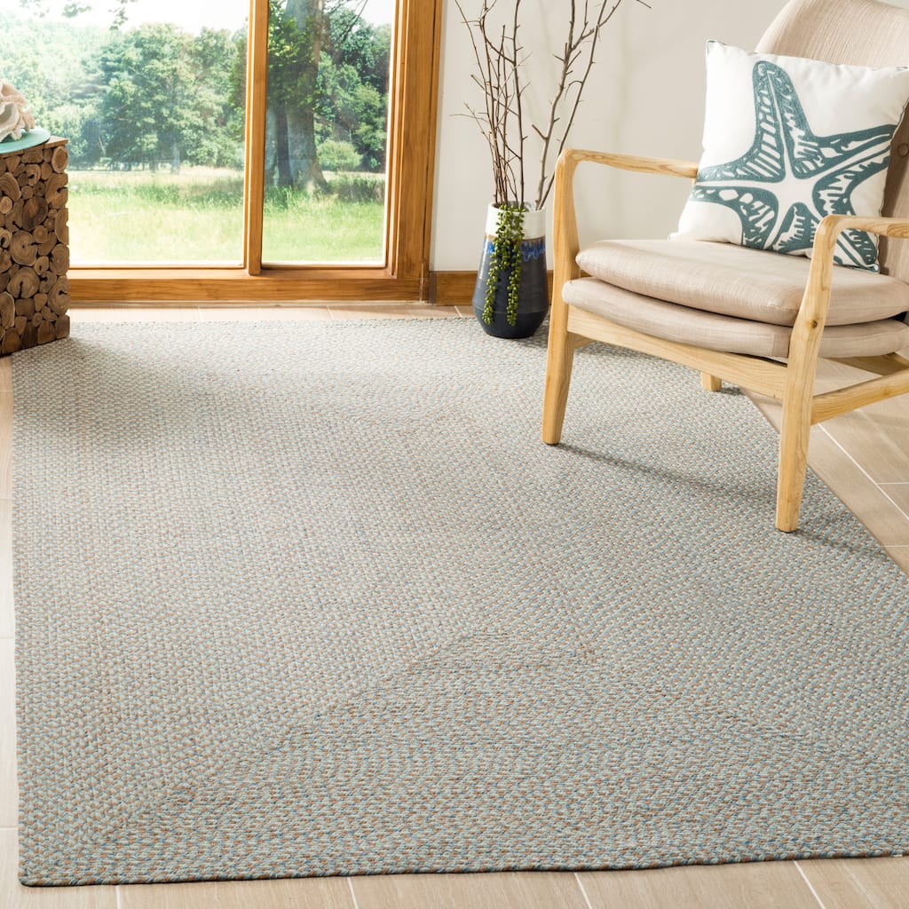 SAFAVIEH, Handmade Braided Antke Country Cotton Rug