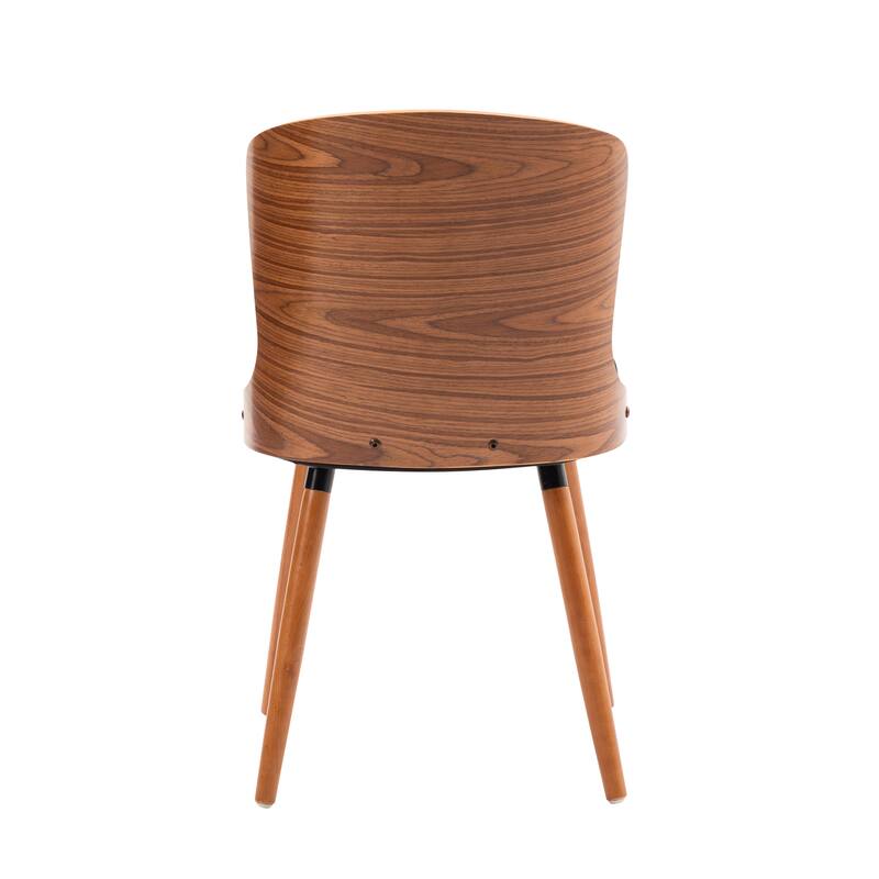 Porthos Home Karr Armless Dining Chairs Set of 2, Beech Wood Back & Legs