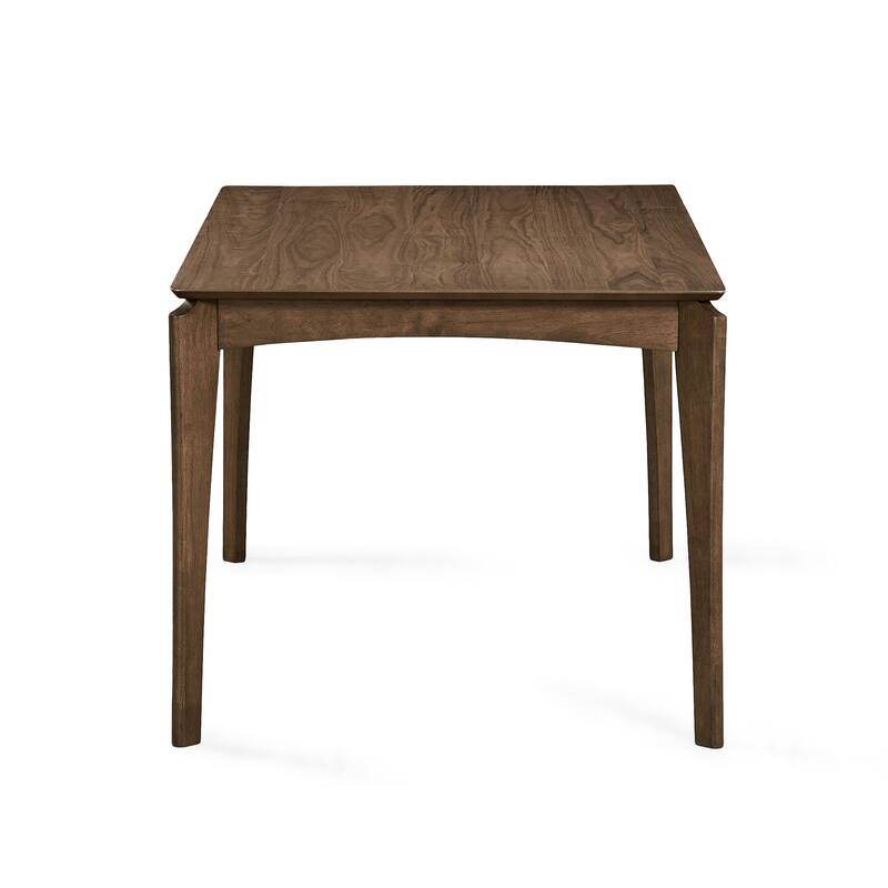 Christopher Knight Home - Norvale Mid-Century 7-Piece Dining Set with Wood Upholstered Chairs