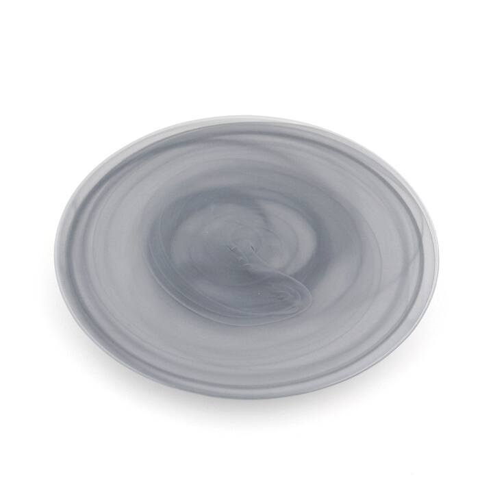 NUAGE Graphite 12 Pcs. Glass Dinnerware Set