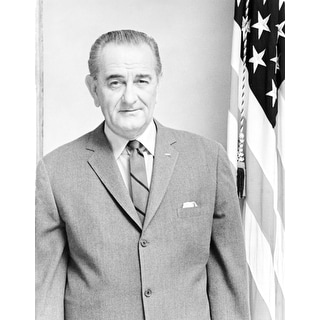 Lbj Face A Portrait Of Lyndon B Johnson Photo Print - Bed Bath & Beyond - 25378231