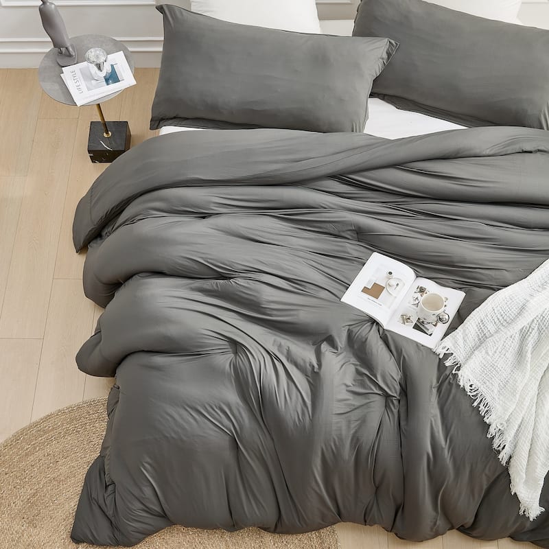 Look At This Thicky® - Coma Inducer® Oversized Comforter - Standard Thicky - Beluga Baby Gray