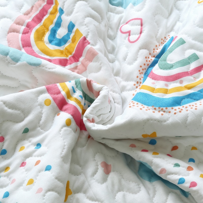 MarCielo Kids Quilt Set Bedspread Set For Children Girls Boys Coverlet