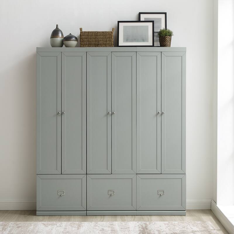 Crosley Harper 3Pc Entryway Set - 12.5" x 66" x 74"