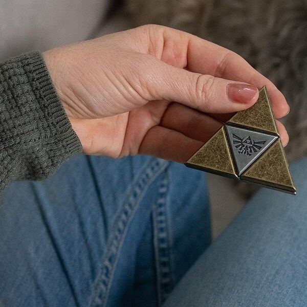 Nintendo Legend of Zelda Triforce Hanayama Brain Teaser - Bed Bath