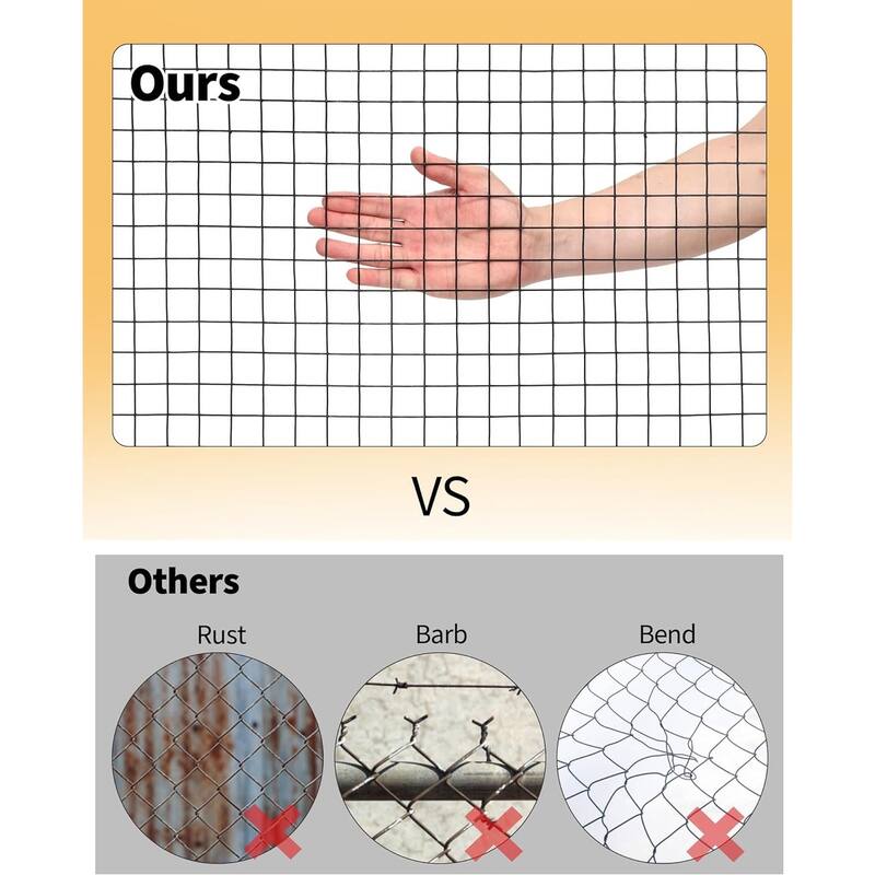 Vinyl Coated and Galvanized Alloy Steel Wire Mesh Roll