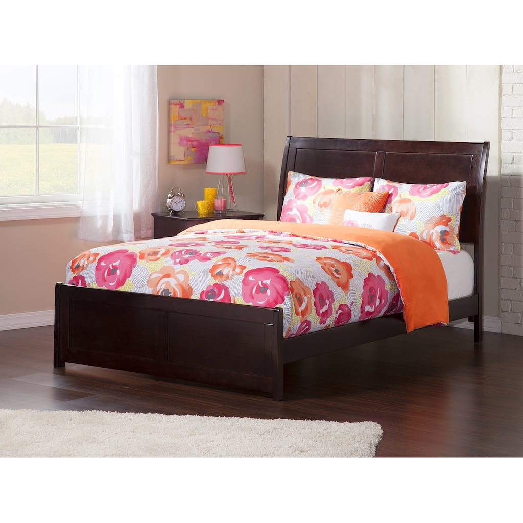 Portland Full Bed with Matching Footboard in Espresso