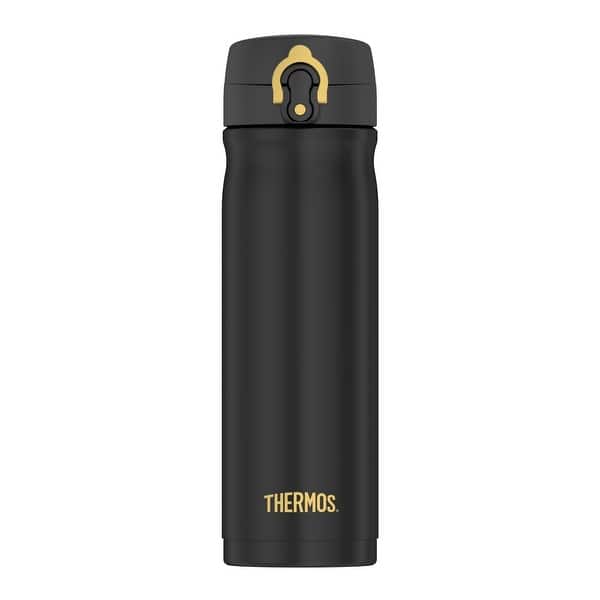 THERMOS Stainless Steel Direct Drink Double Wall Sport Bottle, 16 Oz