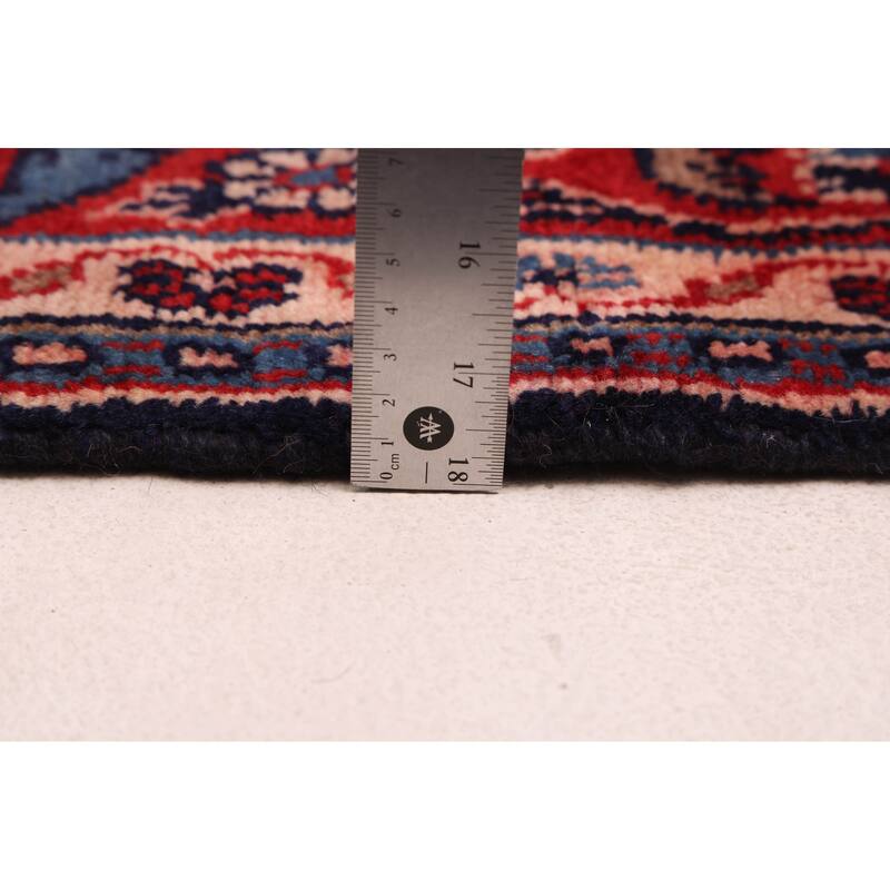 ECARPETGALLERY Hand-knotted Anadol Navy Wool Rug - 4'1 x 8'0