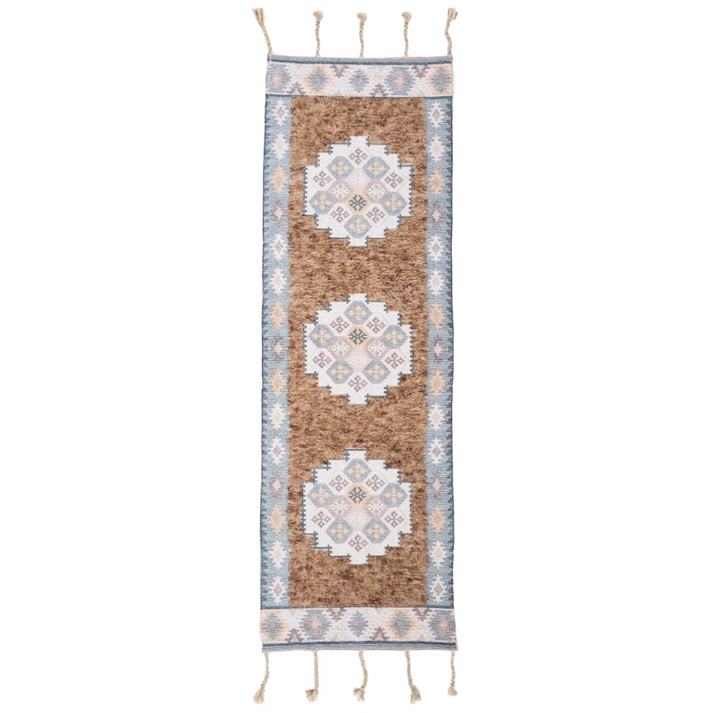 SAFAVIEH Handmade Saffron Katerina Modern Tribal Cotton Rug