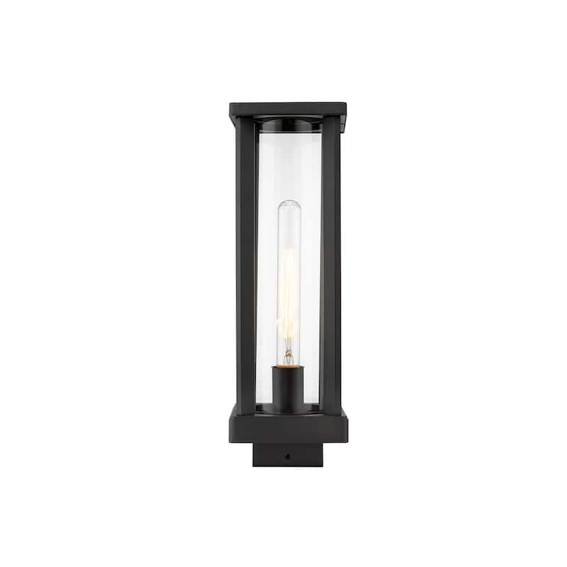 Z-Lite Glenwood 15" Tall Outdoor Single Head Post Light