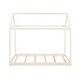 preview thumbnail 21 of 22, Twin Size Solid Wood House Bed with Roof for Kids, Toddler House Bed Frame, Children's Bed, No Box Spring Needed