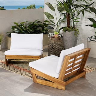 Sherwood Outdoor Club Chairs (Set of 2) by Christopher Knight Home