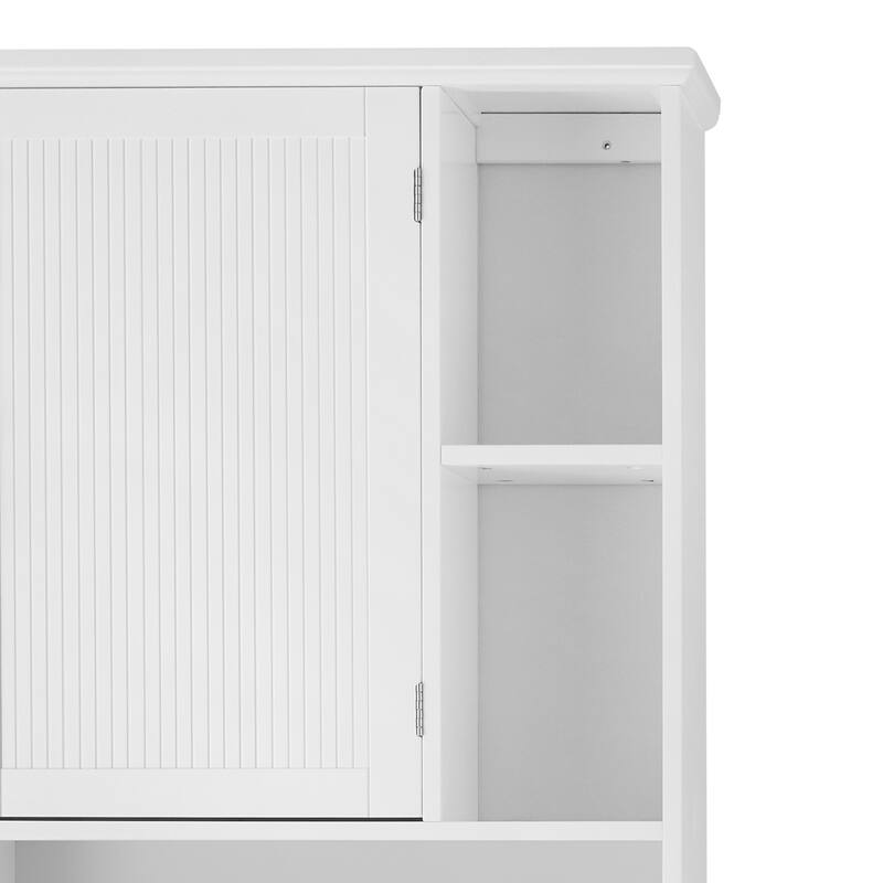 Teamson Home Newport Over-the-Toilet Cabinet, White