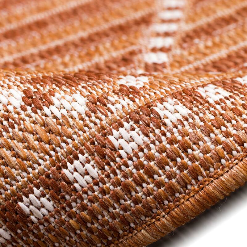 Liora Manne Malibu Checker Diamond Indoor/Outdoor Rug