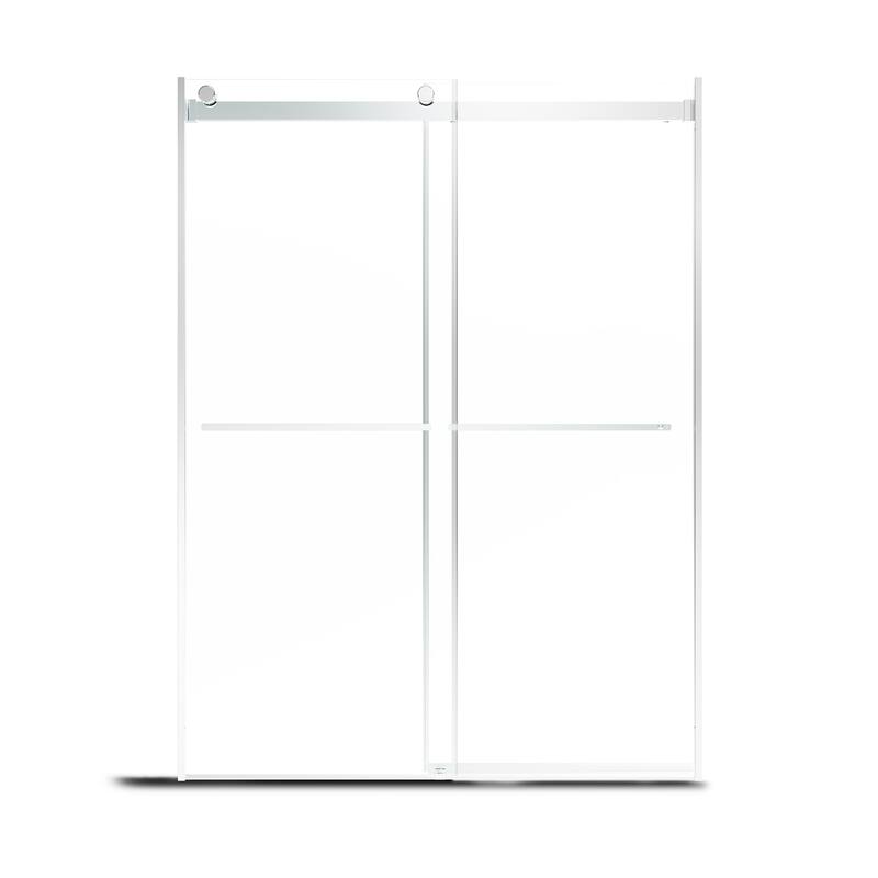 CASAINC 60"*76" Frameless Double Sliding Shower Door