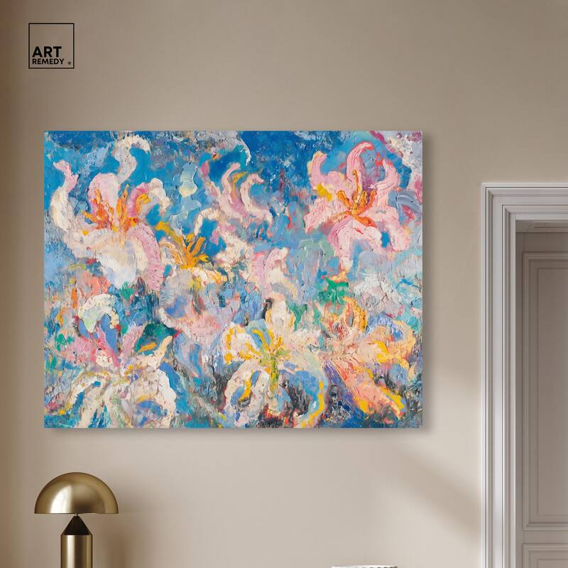 Pastel Riot I Canvas by Art Remedy, Gallery Wrapped