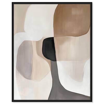 Curvilinear Composition II Canvas by Art Remedy