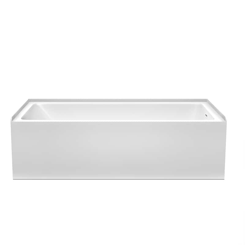 Wyndham Collection WCBTW16032R18 Grayley 60" Three Wall Alcove Acrylic