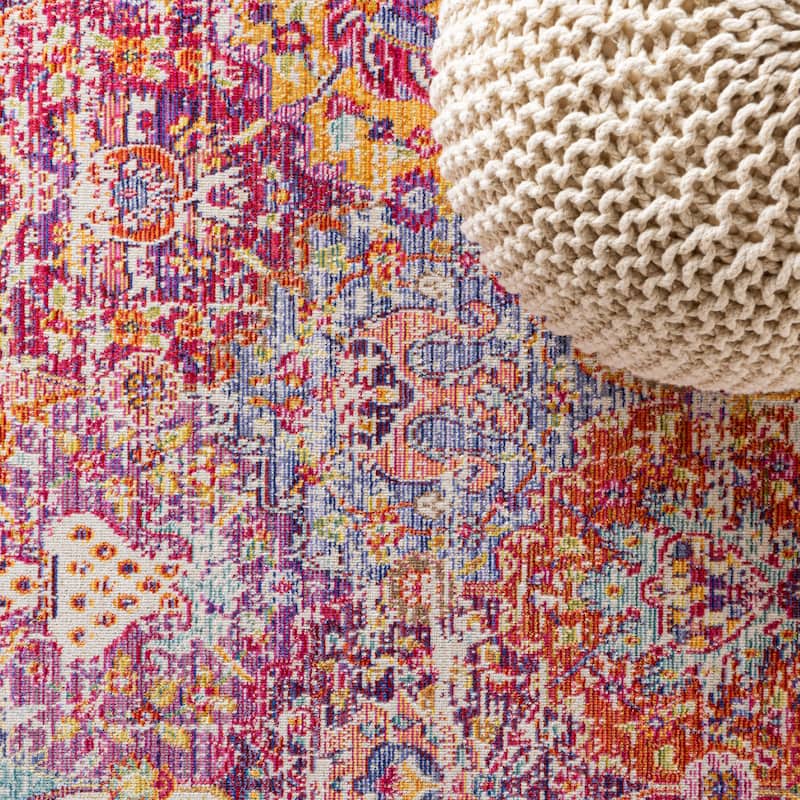 JONATHAN Y Irving Bohemian Medallion Area Rug